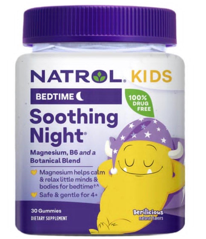 Natrol Kids Soothing Night - 30 guminukų