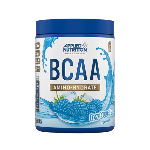 Applied Nutrition BCAA Amino-Hydrate, Icy Blue Raz (EAN 5056555206256) - 450 gramų