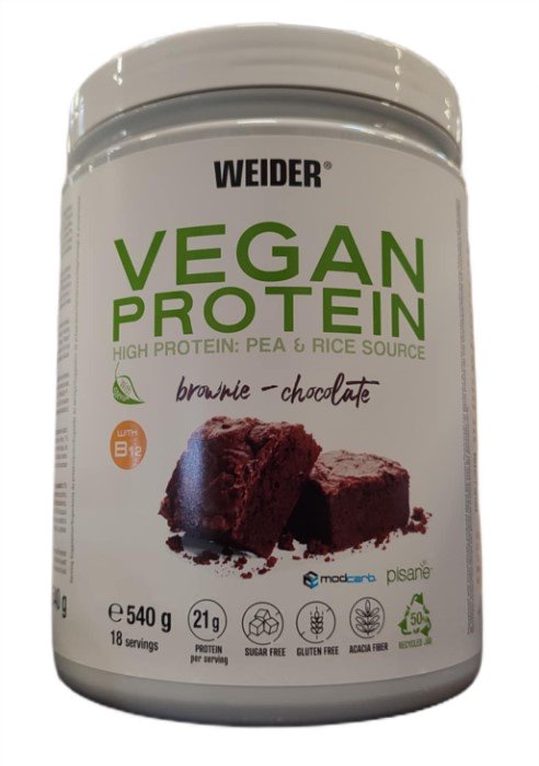 Vegan baltymų milteliai Brownie Chocolate