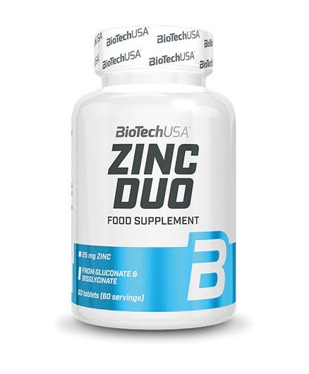 BioTechUSA Zinc Duo - 60 tablečių
