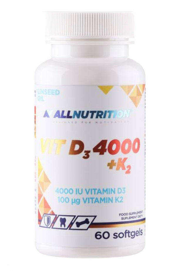 Maisto papildas Vit D3 K2 kapsulės