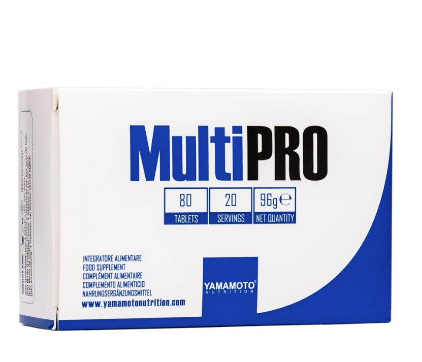 Yamamoto Nutrition MultiPRO - 80 tablečių vitaminų ir mineralų papildas