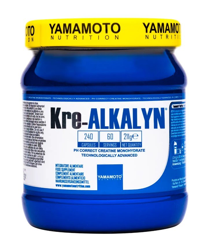 Yamamoto Nutrition Kre-Alkalyn - 240 kapsulių