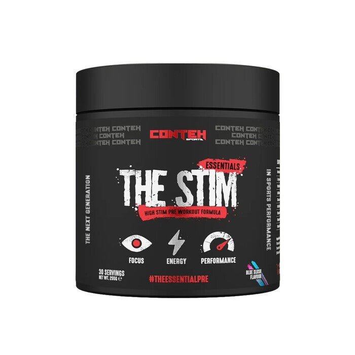 Conteh Sports The Stim Pre-Workout, Blue Slush - 255 gramų