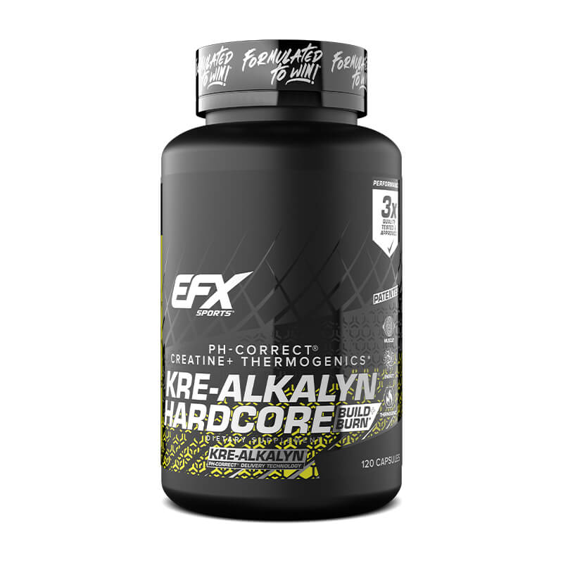 EFX Sports Kre-Alkalyn Hardcore kapsulės