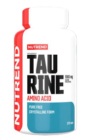 Nutrend Taurine - 120 kapsulių, amino rūgštys, maisto papildas