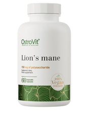 OstroVit Lion's Mane kapsulės, maisto papildas nervų sistemai