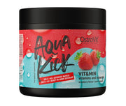 OstroVit Aqua Kick Vit&Min, Strawberry - 300 g maisto papildas
