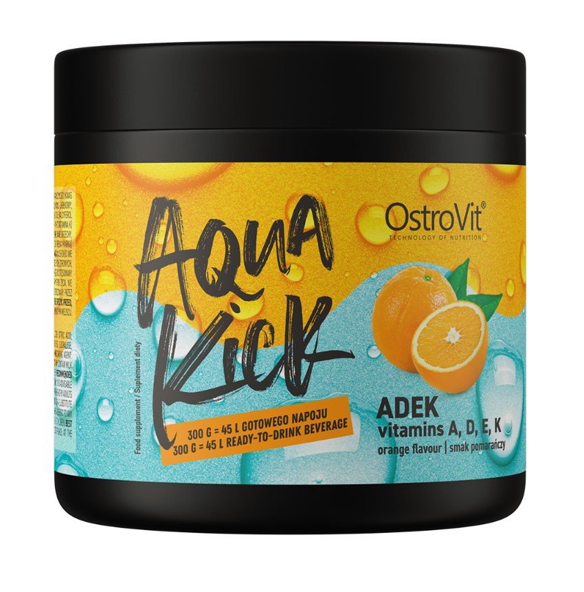 OstroVit Aqua Kick ADEK, Orange - 300 gramų