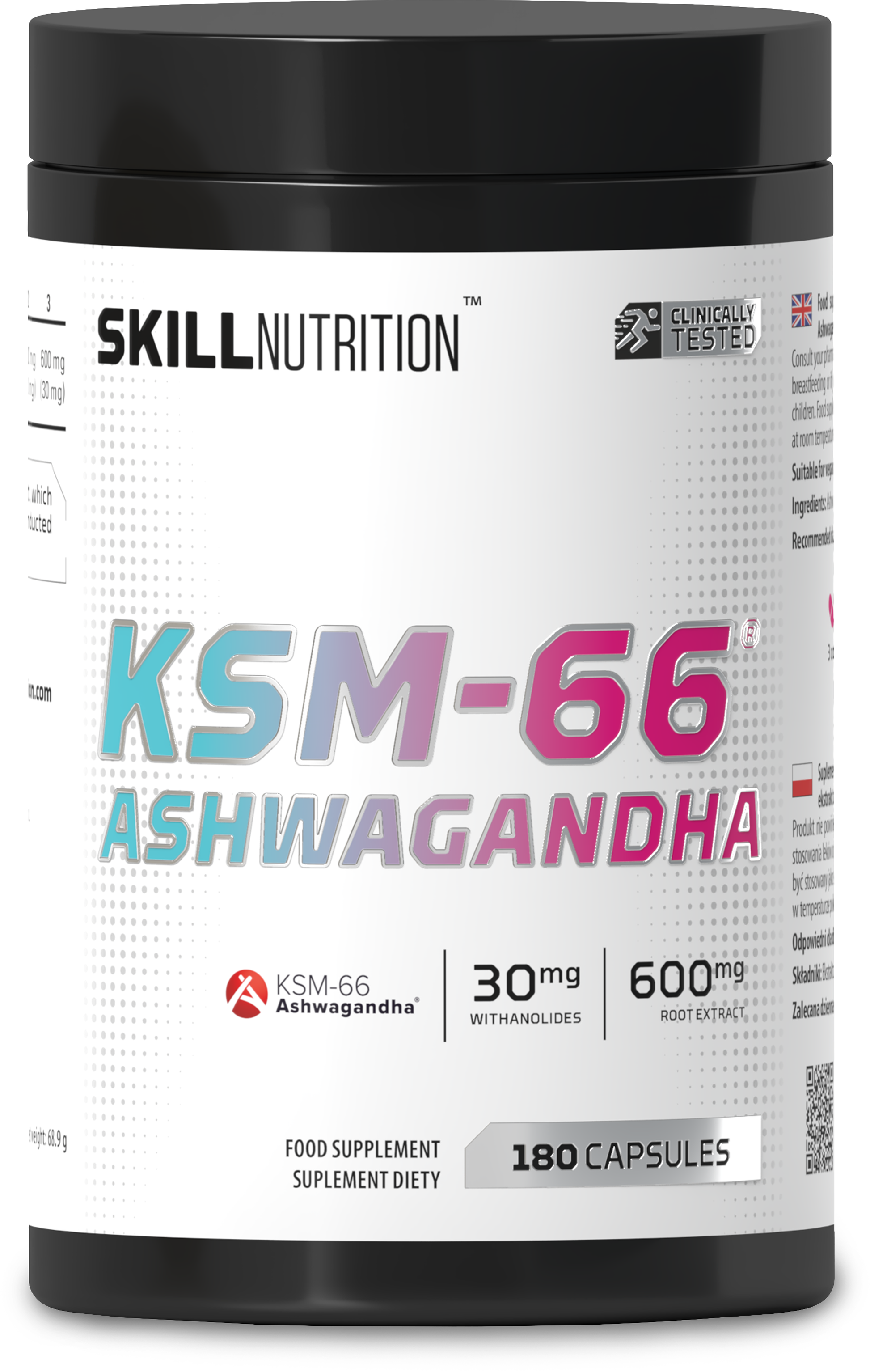 Maisto papildas KSM-66 Ashwagandha kapsulės