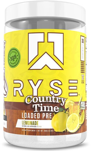 RYSE Loaded Pre, Country Time Lemonade - 390 g, sporto papildas