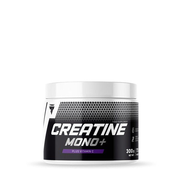 Kreatino papildas Trec Nutrition Creatine Mono + Vitamin C, Green Apple, 300 g