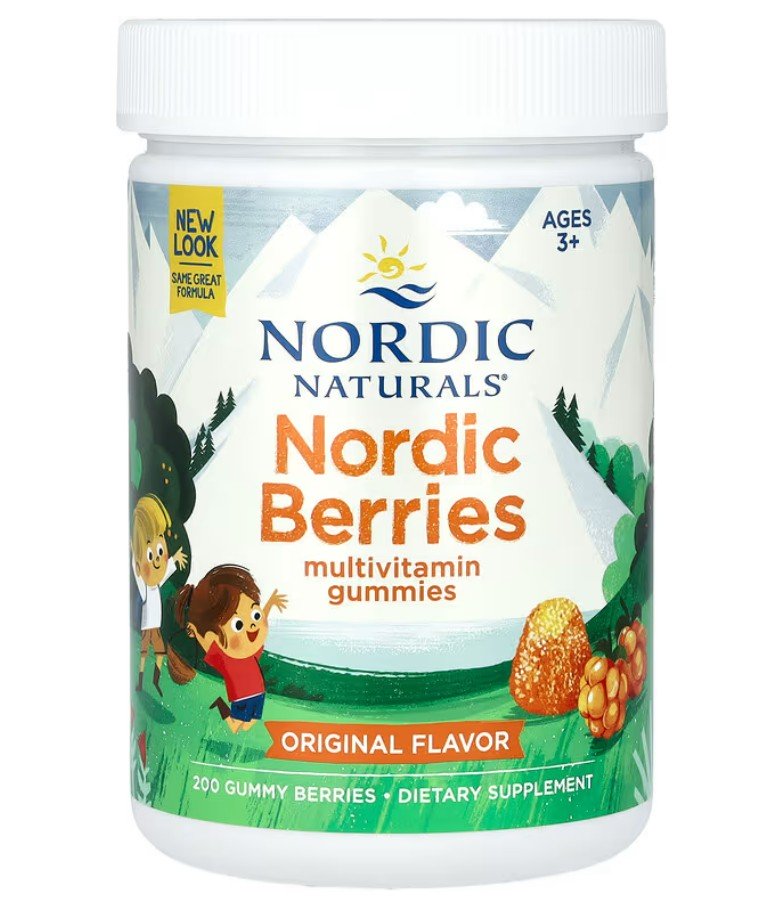 Nordic Berries multivitaminų guminukai vaikams