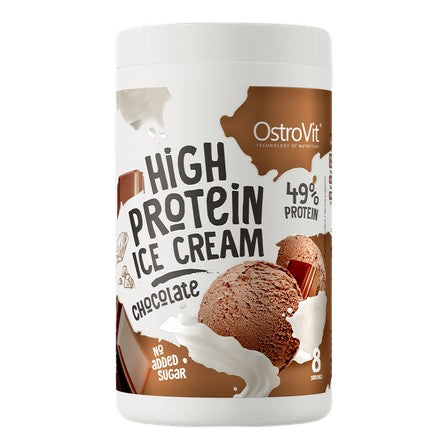 OstroVit High Protein Ice Cream, Chocolate - 400 g
