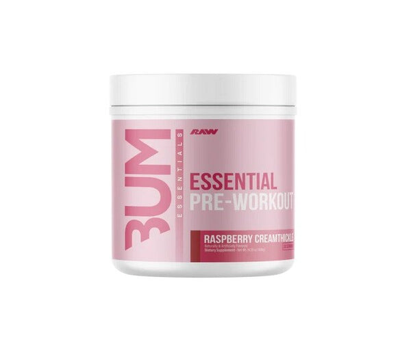 Raw Nutrition CBUM Essential Pre-Workout, Raspberry Creamthickle - 408 ...