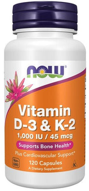 Vitaminų papildas D-3 ir K-2 kapsulės