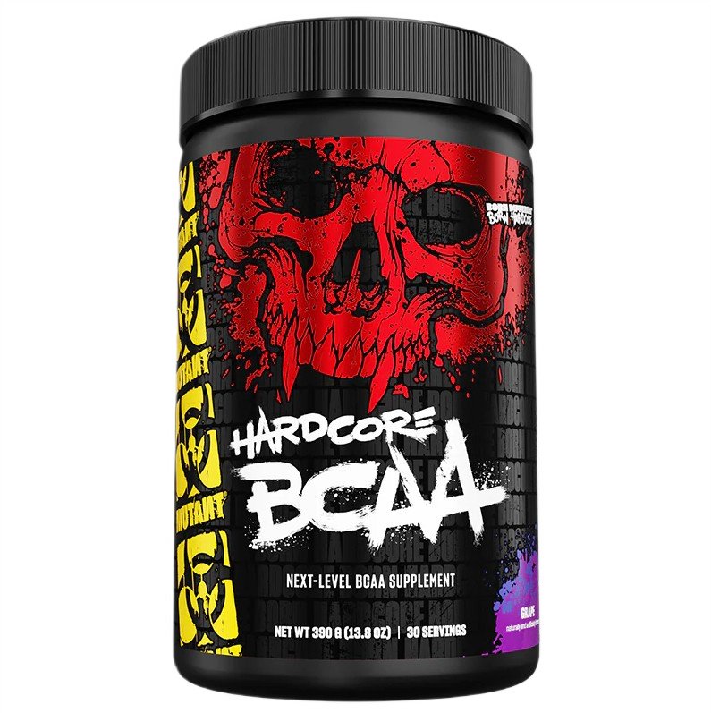 Mutant Hardcore BCAA, Grape - 390 gramų