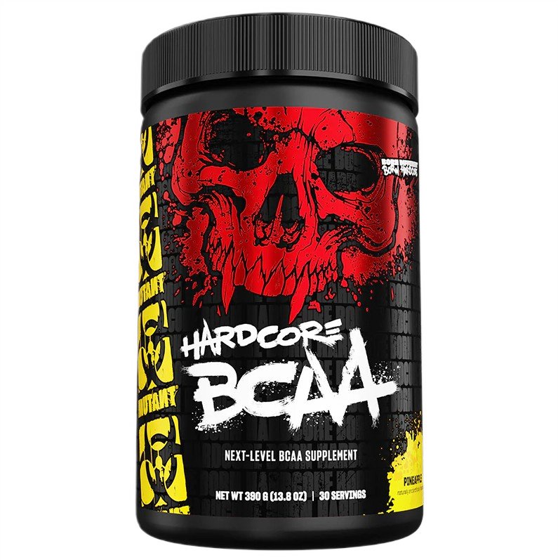 Mutant Hardcore BCAA, anabolinis papildas, ananasų skonio