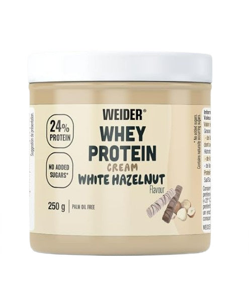 Weider baltymų kremas, baltasis lazdynas, 250 g