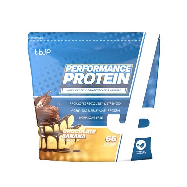 Trained by JP Performance Protein, Chocolate Banana - 2000 gramų maisto papildas