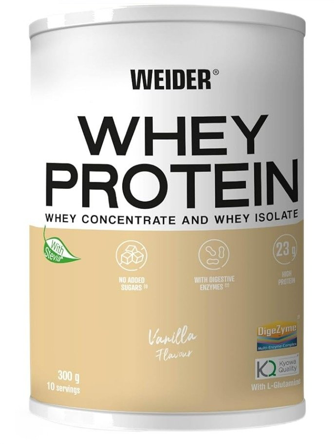 Weider baltymų milteliai, vanilės skonis, 300 g