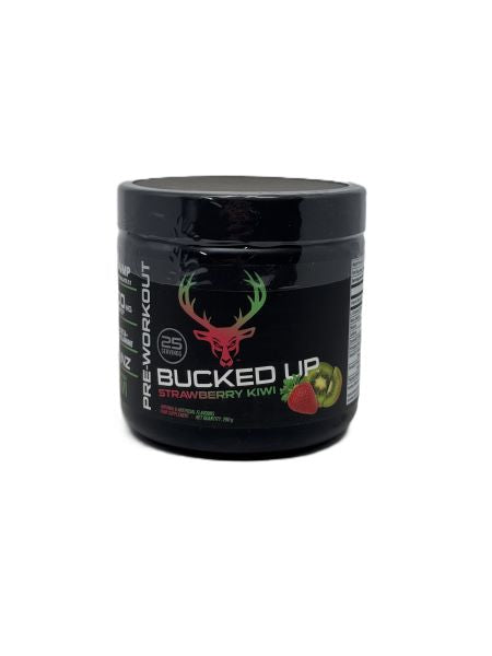 Bucked Up Pre-Workout, Strawberry Kiwi - 290 gramų