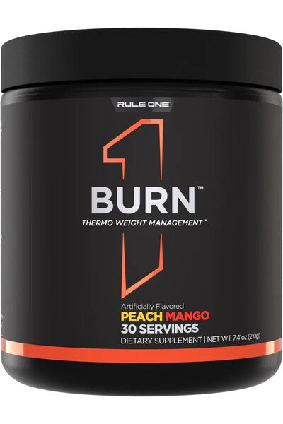 Rule One Burn Peach Mango maisto papildas