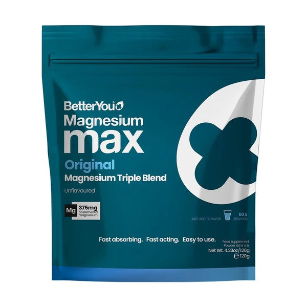BetterYou Magnesium Max Original, Unflavoured - 120 gramų