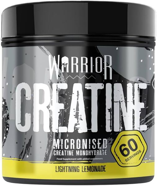 Warrior Creatine, Lightning Lemonade - 300 g maisto papildas