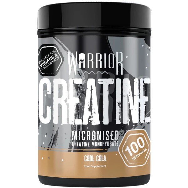 Kreatino papildas Warrior Creatine, Cool Cola, 500 g