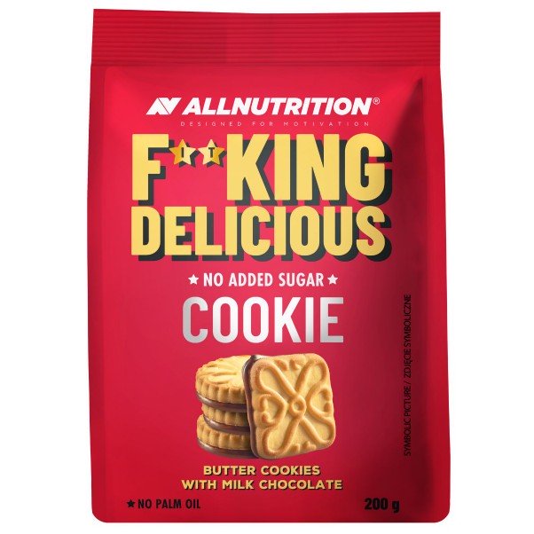 Allnutrition Fitking sausainiai su pieno šokoladu