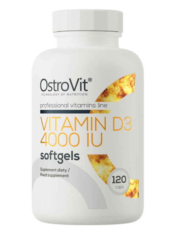 OstroVit Vitamin D3 4000 kapsulės