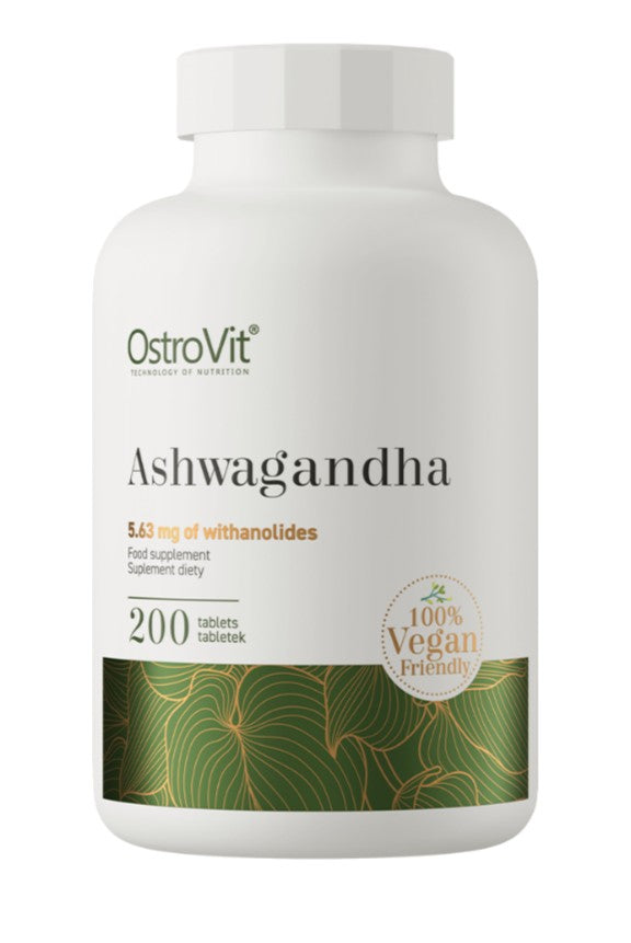 OstroVit Ashwagandha - 200 tablečių