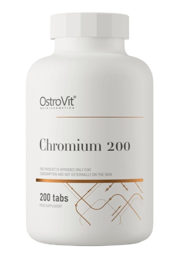 OstroVit Chromium 200 maisto papildo butelis