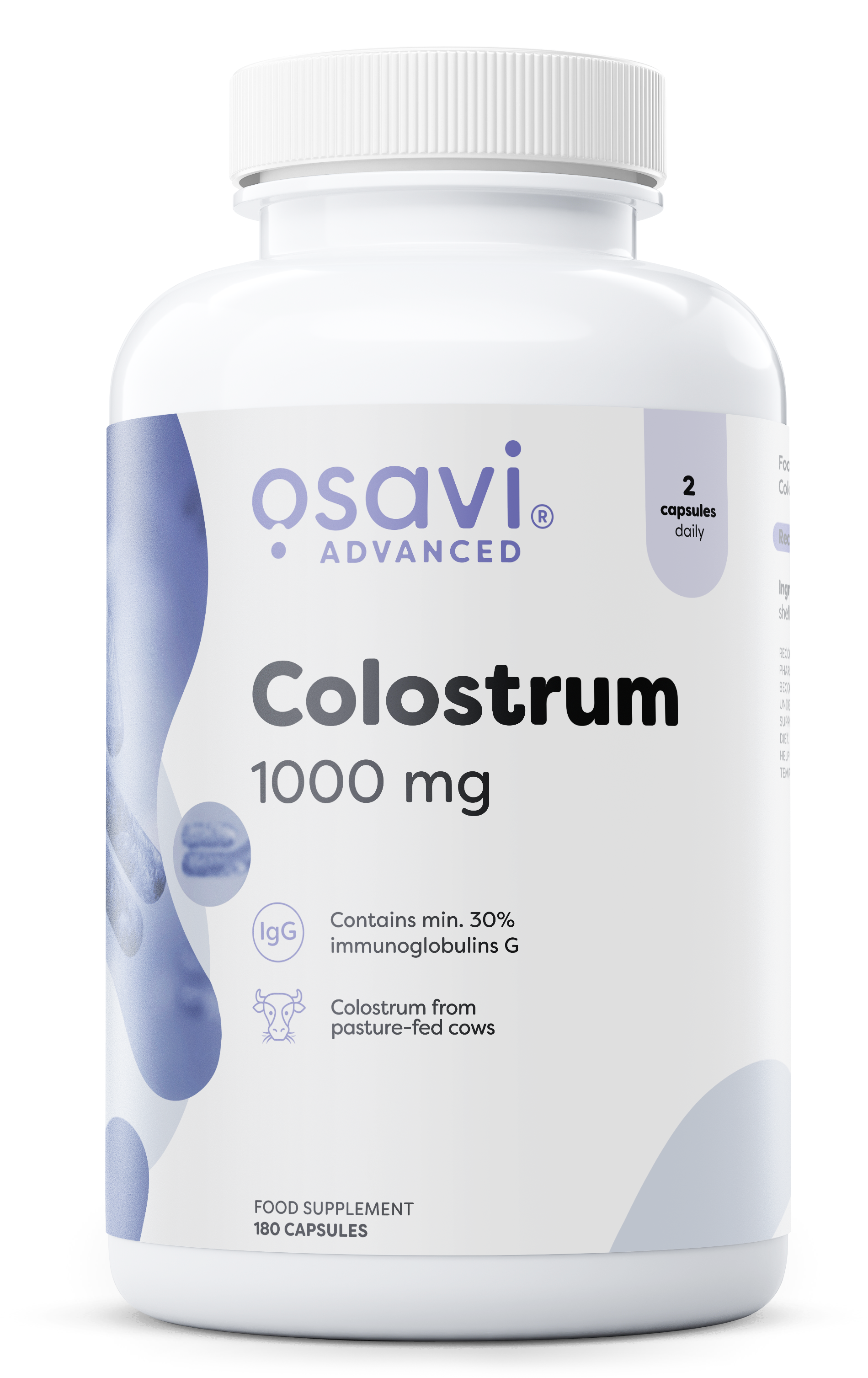 Osavi Colostrum 1000mg maisto papildo kapsulės