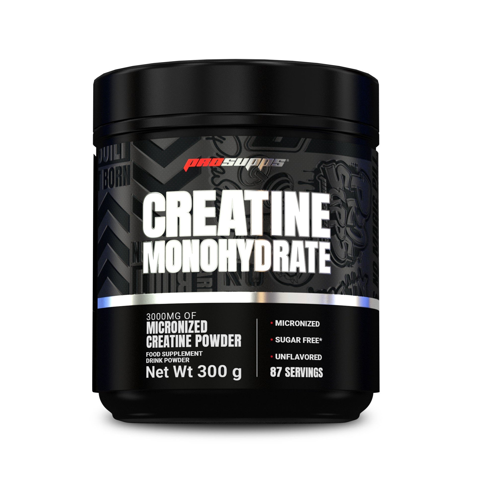 ProSupps kreatino monohidrato, be skonių, 300 g