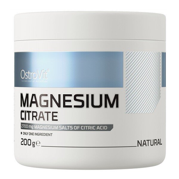 OstroVit Magnesium Citrate, Natural - 200 gramų