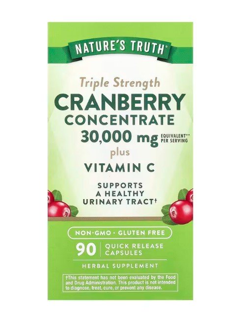 NeoCell Nature's Truth Cranberry koncentratas kapsulės