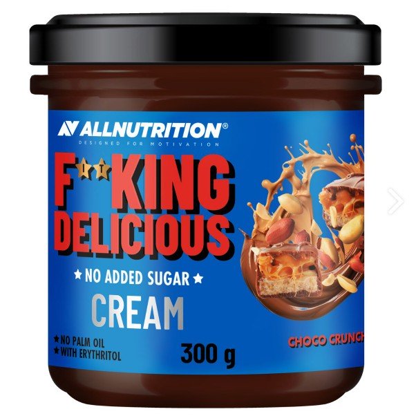 Allnutrition Fitking Delicious Cream, Choco Crunch - 300 g