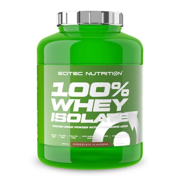 SciTec 100% Whey Isolate, Chocolate - 1816 gramų