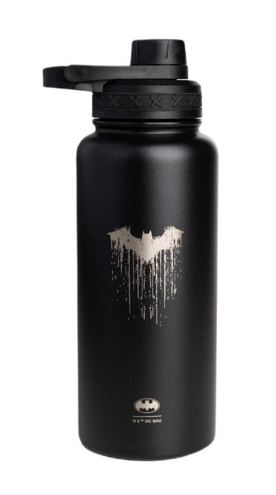 Juosmens sportinis butelis su Batman logotipu