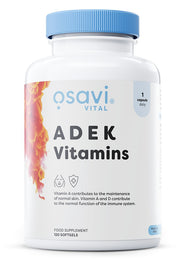 Osavi ADEK vitaminai - 120 kapsulių