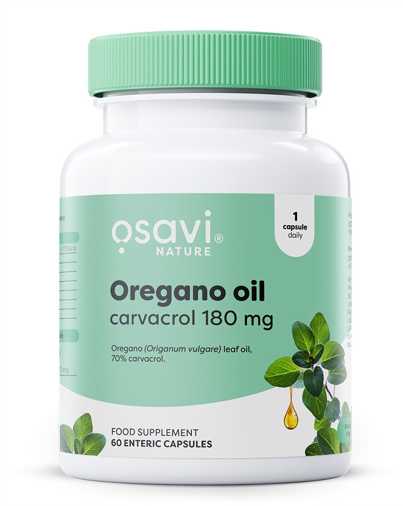 Osavi Oregano Oil Carvacrol kapsulės