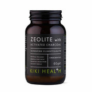 KIKI Health Zeolitė su aktyvuota anglimi milteliai