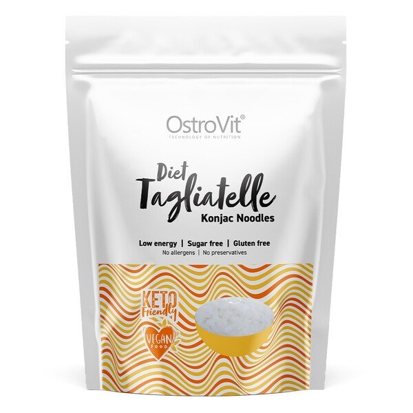 OstroVit Diet Tagliatelle Konjac Noodles - 400 g sveikas maistas