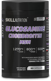 Skill Nutrition Glucosamine Chondroitin MSM - 90 kapsulių