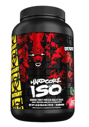 Mutant Hardcore Iso, Braškių pieno kokteilis, 727 g, baltymų papildas