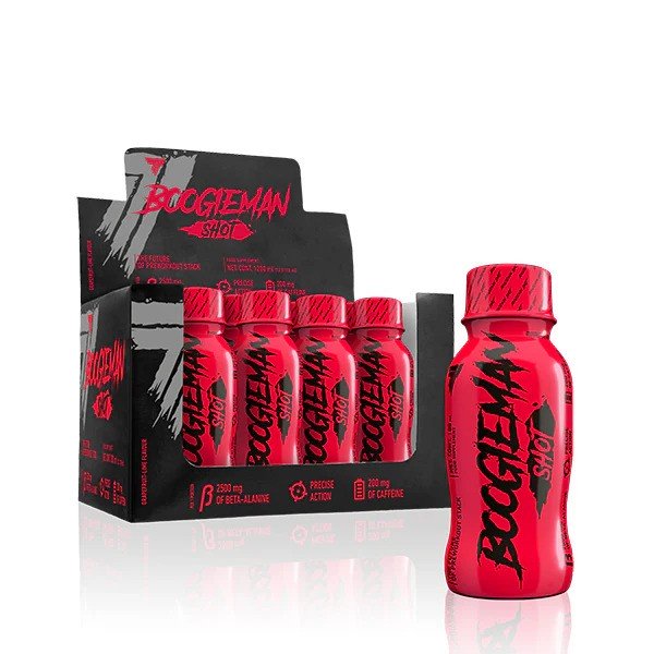 Trec Nutrition BoogieMan Shot, Bubble Gum maisto papildas, energijos gėrimas, 12 vnt.