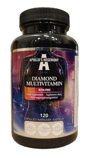 Apollo's Hegemony Diamond Multivitamin Iron-Free - 120 kapsulių