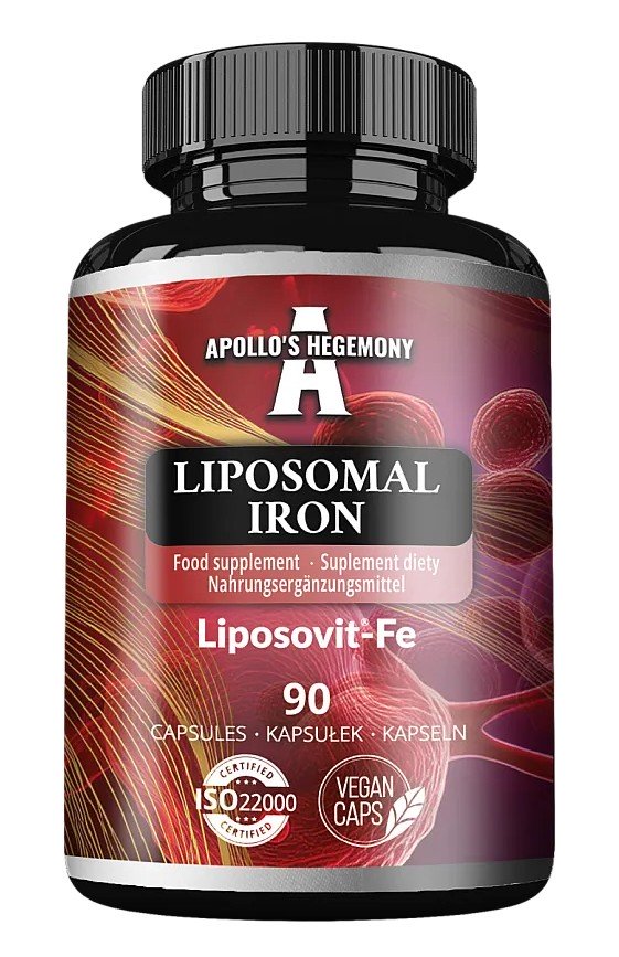 Apollo's Hegemony Liposomal Iron - 90 kapsulių